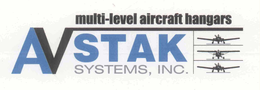 AV STAK SYSTEMS, INC. MULTI-LEVEL AIRCRAFT HANGARS trademark