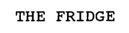 THE FRIDGE trademark