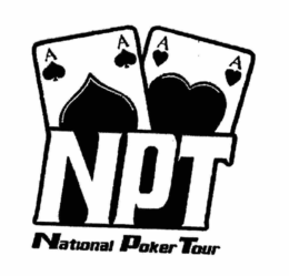 NPT NATIONAL POKER TOUR A trademark