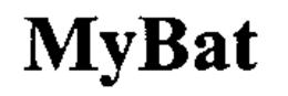MYBAT trademark