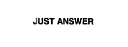 JUST ANSWER trademark