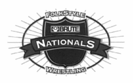 BRUTE NATIONALS FOLKSTYLE WRESTLING trademark