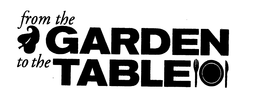FROM THE GARDEN TO THE TABLE trademark