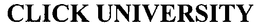 CLICK UNIVERSITY trademark