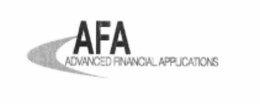 AFA ADVANCED FINANCIAL APPLICATIONS trademark