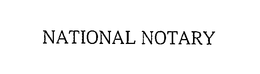 NATIONAL NOTARY trademark