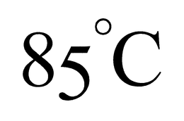 85°C trademark