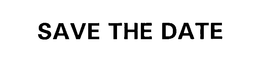 SAVE THE DATE trademark