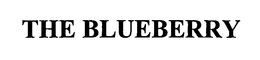 THE BLUEBERRY trademark