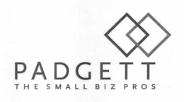 PADGETT THE SMALL BIZ PROS trademark