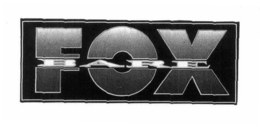 BARE FOX trademark