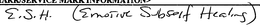 E.S.H. (EMOTIVE SUBSELF HEALING) trademark