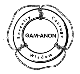 GAM-ANON SERENITY COURAGE WISDOM trademark