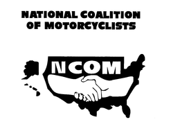 NATIONAL COALITION OF MOTORCYCLISTS NCOM trademark