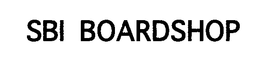 SBI BOARDSHOP trademark