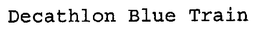 DECATHLON BLUE TRAIN trademark