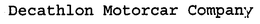 DECATHLON MOTORCAR COMPANY trademark
