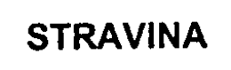 STRAVINA trademark