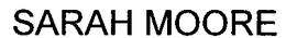 SARAH MOORE trademark