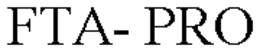 FTA- PRO trademark