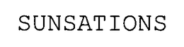 SUNSATIONS trademark