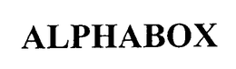 ALPHABOX trademark