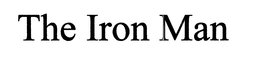 THE IRON MAN trademark
