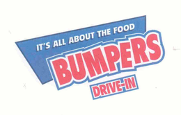 BUMPERS DRIVE-IN IT'S ALL ABOUT THE FOOD trademark