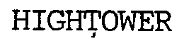 HIGHTOWER trademark