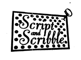 SCRIPT AND SCRIBBLE trademark