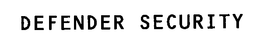 DEFENDER SECURITY trademark