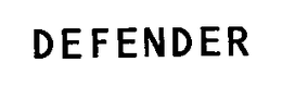 DEFENDER trademark