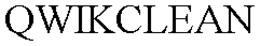 QWIKCLEAN trademark