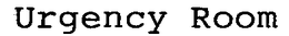 URGENCY ROOM trademark