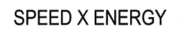 SPEED X ENERGY trademark