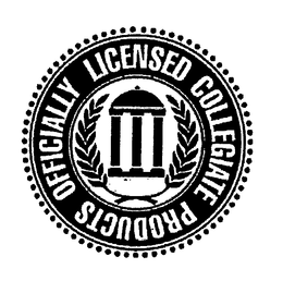 OFFICIALLY LICENSED COLLEGIATE PRODUCTS trademark