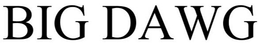 BIG DAWG trademark