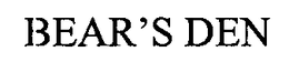 BEAR'S DEN trademark