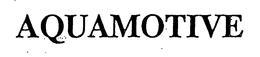 AQUAMOTIVE trademark