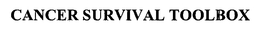 CANCER SURVIVAL TOOLBOX trademark