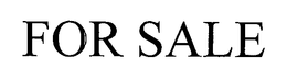 FOR SALE trademark