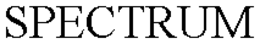 SPECTRUM trademark