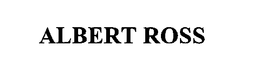 ALBERT ROSS trademark