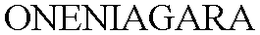 ONENIAGARA trademark