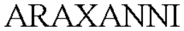 ARAXANNI trademark