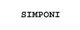 SIMPONI trademark