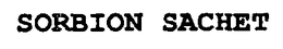 SORBION SACHET trademark