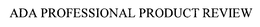 ADA PROFESSIONAL PRODUCT REVIEW trademark