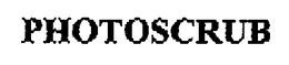 PHOTOSCRUB trademark