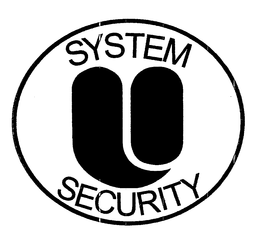 U SYSTEM SECURITY trademark